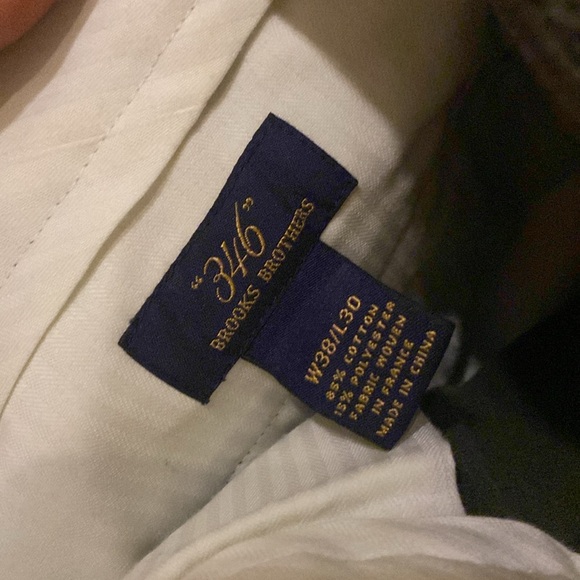 Brooks Brothers olive green corderoys men’s  38W30L NWT - Picture 5 of 6